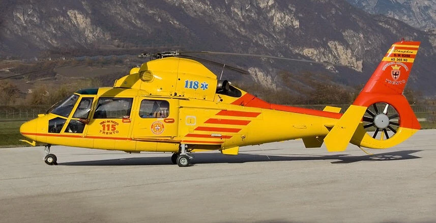 AS365 Dauphin Rumpf für 450er RC-Hubschrauber - Bild 1 von 1