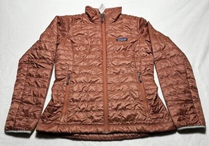 Patagonia Womens Nano Puff Jacket Size XS Burl Red Full Zip 84217 FA23 NWOT New - Picture 1 of 13