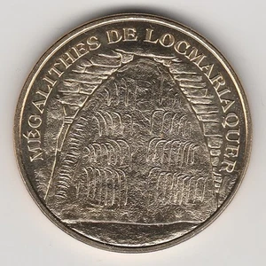A -- 2012 TOKEN MEDAILLE MONNAIE DE PARIS -- 56740 MEGALITHES DE LOCMARIAQUER - Picture 1 of 2