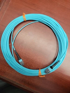 12 Glasfaser MM 50/125 OM3 MTP/MTP Anschlusskabel 20 Meter - Bild 1 von 1