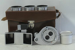 Zeiss Ikon Stereotar 35mm F3.5 Lens Complete Kit with Case - Picture 1 of 12