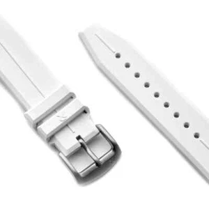 Wristband Watch Fkm-Rubber En Glacier De RZE - 20MM - Replacement Bracelet - Picture 1 of 3