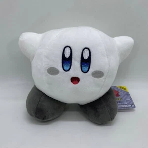 Kirby Super Star Ultra White Kirby Plush Soft Toy Doll Teddy 5.25" - Picture 1 of 4