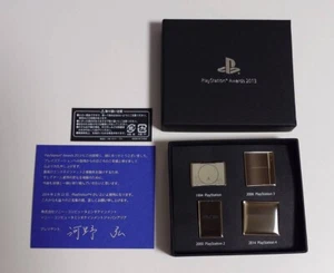PlayStation Awards 2013 PlayStation Pin Badge Set Not for sale unused item NEW - Picture 1 of 3
