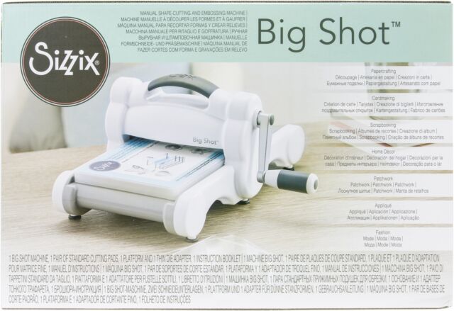 Sizzix Big Shot Stamping Machine Black For Stamping Up - Cutting Device 9Z17