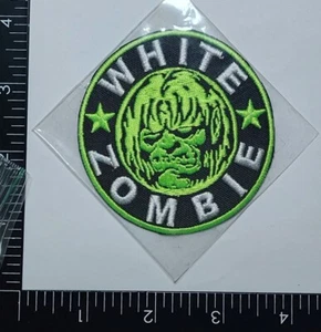 White Zombie Patch Heavy Metal Band Rock Hi. Quality Iron Sew Original Authentic - Picture 1 of 3