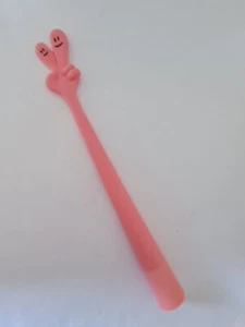 Pink hand bendable novelty ballpoint pen - Picture 1 of 1
