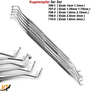 Zahnmedizin Zahnfüllung Füllungsinstrumente Composite Kugelstopfer Zahntechniker - Bild 1 von 4