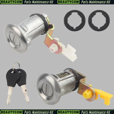 Juego de cerraduras de puerta para camioneta Nissan 1984-1998 85 86 87 88 89 90 91 92 8060001G25 Foto 1 de 4