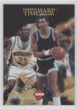 1996 Rage Time Warp Vintage Auto No Erick Dampier George Gervin Rookie RC HOF