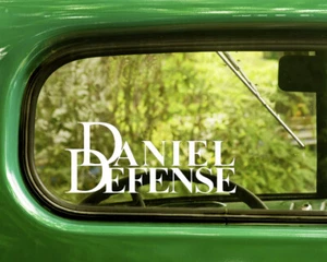 2 DANIEL DEFENSE FIREARMS LOGO DECALs Sticker Bogo For Car Window Bumper Laptop - Picture 1 of 1
