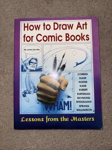 1989 HOW TO DRAW FOR COMIC BOOKS Lessons from the Masters - First printing  - Picture 1 of 4