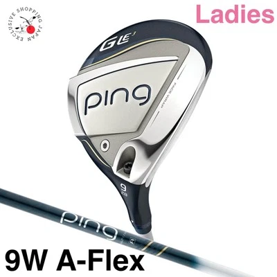 PING Golf Fairway Wood G LE3 Ladies 9W A-Flex ULT 250 J Graphite Shaft Japan RH - Image 1 of 4