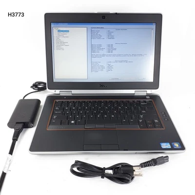 Dell Latitude E6420 14" HD Laptop i7-2640M 8GB RAM 320GB HDD Boots To Bios No OS - Image 1 of 4