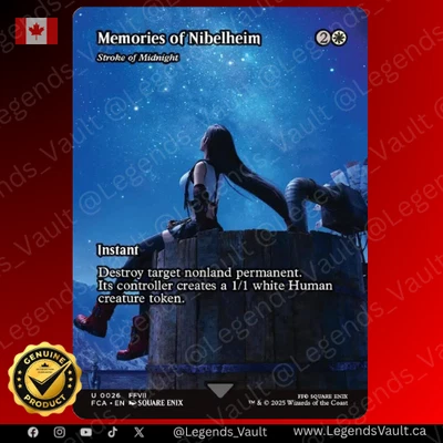 MTG FF - Magic The Gathering - Final Fantasy - Memories of Nibelheim - Image 1 of 3