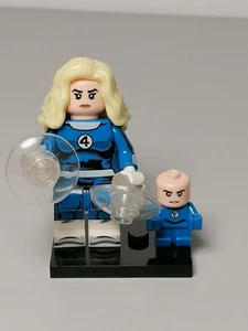 Invisible Women minifigure From Fantastic 4 Marvel Comics  - Picture 1 of 2