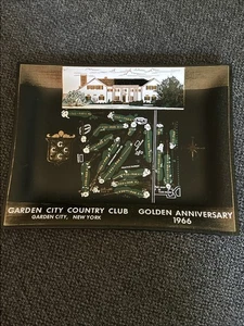 Bandeja de cambio Garden City Country Club Golden Anniversary-Golf-NJ 1966 (B1) - Imagen 1 de 4