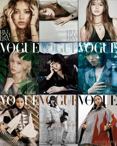 VOGUE Korea Magazine 2025 DECEMBER Jung Ho-yeon/ Felix/ Lisa KPOP, KFASHION - Imagen 1 de 7