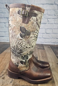 Chippewa L25119 Snake Boots Womens Size 6M Camo Made in USA - Picture 1 of 13