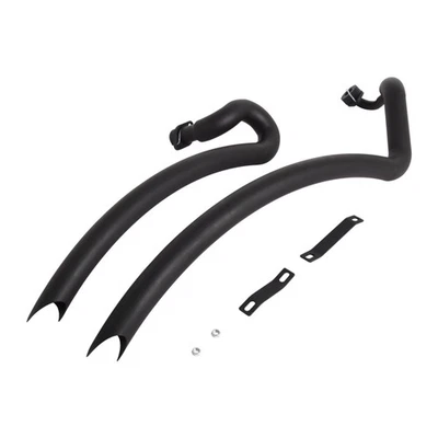 Exhaust Pipe Muffler System for Yamaha V-Star 1100 XVS1100 1999-2009 Black Foto 1 de 4