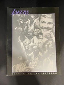 2003-04 Los Angeles Lakers Basketball Official Yearbook - Picture 1 of 3