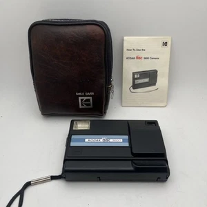 Vintage Kodak Disc Camera 3600 W/ Case And Manual! MINT- TESTED! - Picture 1 of 9