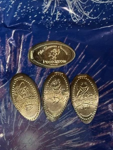 Disney Muppet Vision 3D PizzeRizzo Pressed Pennies Miss Piggy Kermit Fozzie - Picture 1 of 5