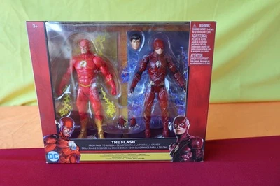 🔥 DC Multiverse THE FLASH 2-Pack • Juego página a pantalla • NUEVO sellado • DC Comics Foto 1 de 4