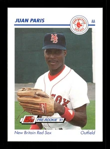Line Drive AA #467 1991 Juan Paris casi nuevo BXCP17 - Imagen 1 de 2