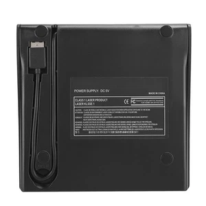 Usb3.0 Externes Mobiles Optisches Laufwerk DVD-RW-Brenner Gebürstetes Lapto NTS - Afbeelding 1 van 13