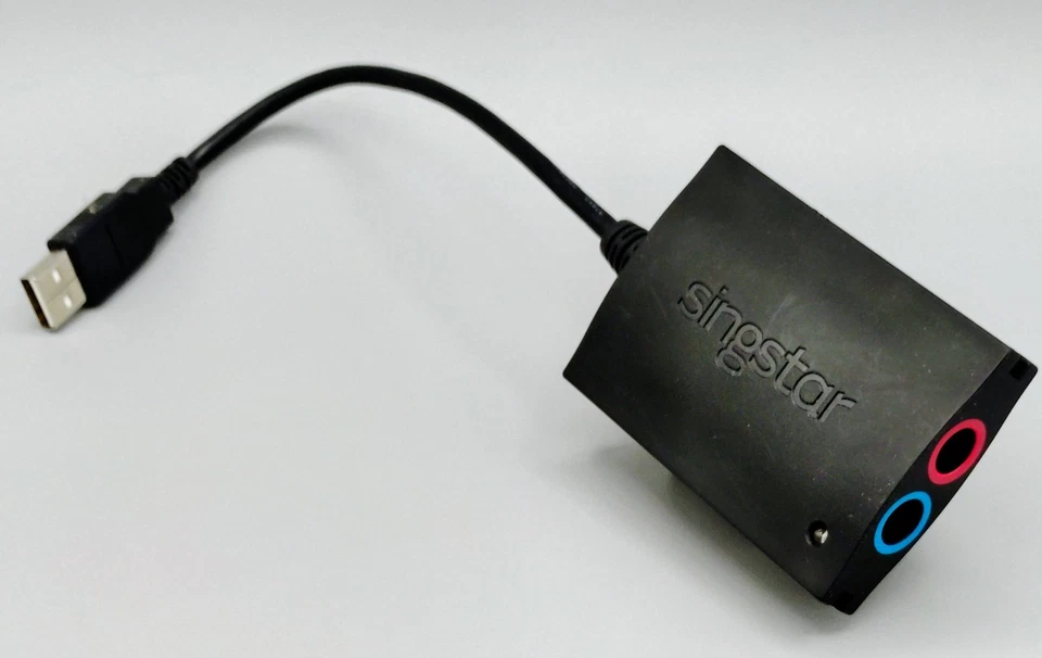 SingStar USB Adapter Microphone Converter for SONY PS2/PS3 Model SCEH-0001 - Image 1 of 2