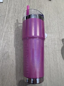 Vaso de acero inoxidable Dunkin' Americana 2024 rosa nacarado 32 oz - Imagen 1 de 3