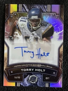 2024 Topps Resurgence Signatures Torry Holt Auto Rams #RS-TH - Imagen 1 de 2