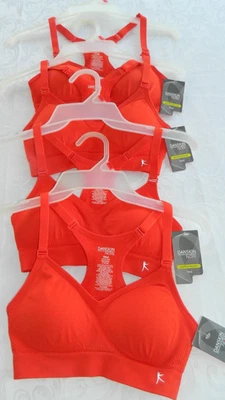 Lot of 4 DANSKIN NOW Performance Seamless Cami Bra with Keyhole Back S (4-6) NWT - Image 1 of 4