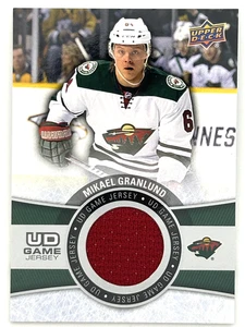 2015-16 Upper Deck - UD Game Jersey Series 2 Mikael Granlund #GJ-MG (MEM) - Picture 1 of 2