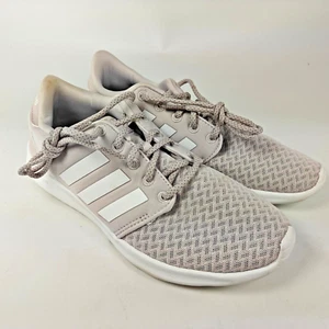 Women's Adidas Cloudfoam Advantage Pink 3 Stripe 28Y001 Sneakers Shoes Size 7 - Picture 1 of 7