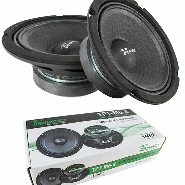 Timpano TPT-M6-4 6 inch Midrange Loud Speaker