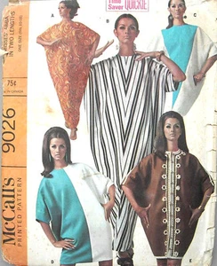 1967 Vintage Sewing Pattern B30-to-38 CAFTAN (1328)  - Picture 1 of 2