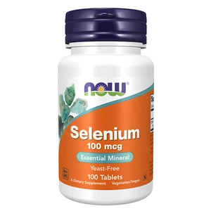 NOW FOODS Selenium 100 mcg 100 Tablets - Picture 1 of 6
