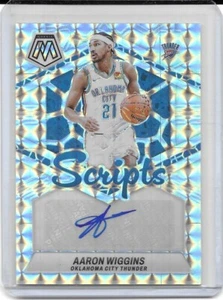 Aaron Wiggins 2023-24 Mosaic Mosaic Scripts #MS-WIG - Picture 1 of 1