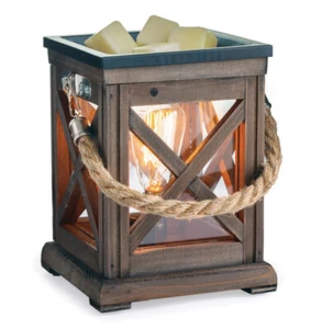 Candle Warmers Elektrische Duftlampe Walnut&Rope Maritim für Duftwachs/Wax Melts - Bild 1 von 3