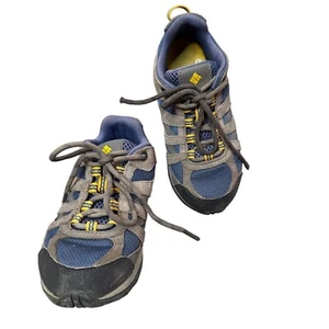 Columbia Kinder Redmond wasserdichte Wanderschuhe blau grau Größe 1 - Bild 1 von 10