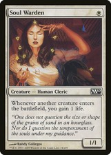 Soul Warden Magic 2010 / M10 HEAVILY PLD White Common MAGIC MTG CARD ABUGames