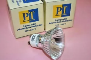 WOW BOX OF 20 PT NEW SPOTLIGHT GU10 DIMMABLE HALOGEN SAVER BULBS 40 WAT = 50 WAT - Picture 1 of 6