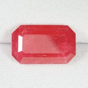 10,10 ct GEMAS RARAS INCLUSIÓN MASIVA OCTÁGONO RODONITA NATURAL Ver Vdo RAD - Imagen 1 de 3