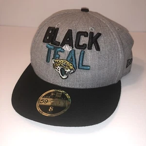 New NFL Jaguars New Era Fitted Hat (B8) - Picture 1 of 6
