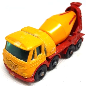 Lesney Matchbox Foden Concrete Truck No.21 1968 Yellow Made in United Kingdom - Picture 1 of 9