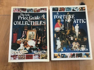 2x Lyle Price Guide to Collectables by Tony Curtis and A Fortune in Your Attic - Picture 1 of 8