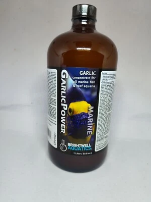 Brightwell Aquatics líquido concentrado de ajo acuario marino 1000 ml 22/01 #H2 Foto 1 de 2