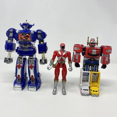 Bandai Power Ranger robot de velocidad de luz Bandai 1999 - 1997 lote de 3 Foto 1 de 4